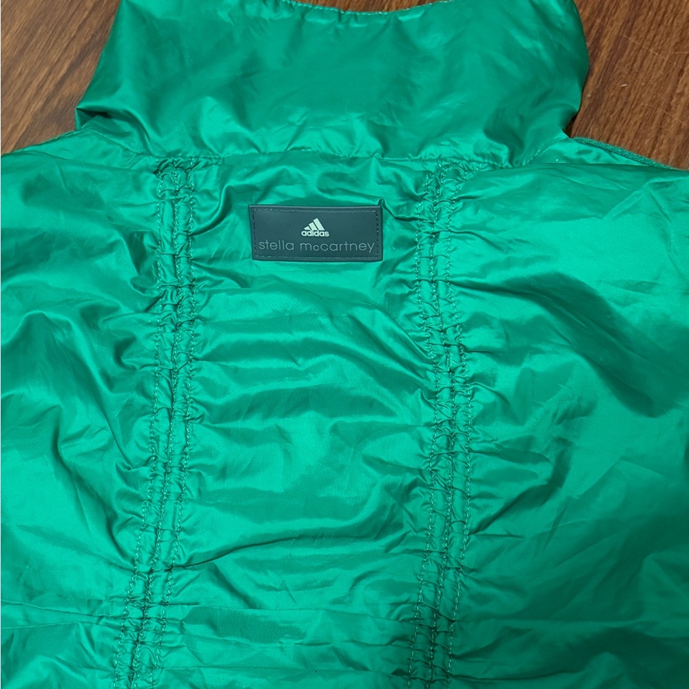 Adidas by Stella McCartney Green Lightweight Track Jacket - Picture 4 of 7